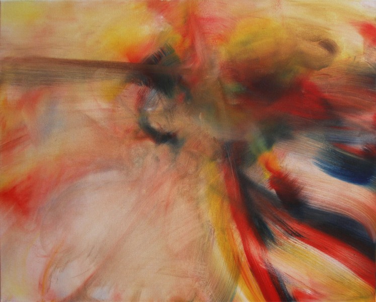 Jungsun #4, (Kim), 2010, oil on canvas, 24 x 30 inches