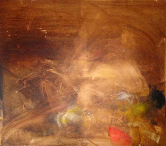 Orit & Stephen #2, 2005, oil on canvas, 67 x 76 inches